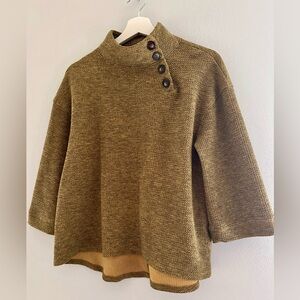 Anthropologie Eri + Ali Sweater - Olive